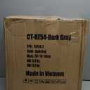 FDW Cat Tree 54in Cat Tower Multi-Level Durable Cat Scratching Post & Cozy Fun Cat Jumping Platform Space Saving Cat Condo Pet Play House for Indoor Cats,Dark Gray