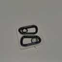 Carabiner Clip, 3" Iron Heavy Duty Carabiners 855lbs-11KN/2475lbs for Hammocks, Camping Accessories,Hiking,Keychains,Outdoors and Gym etc,D Shaped Spring Hook Small Carabiners for Dog Leash,Harness.