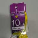 Charge Type C, 10 ft Yellow, 2 pack