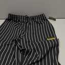 A-to-Z Supply CHP202CHL Chef Regalia Relaxed Fit Chef Pants, Large, 65/35 Poly/Cotton, Chalk Stripe Size Small