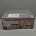 20'' Boho Rattan Ceiling Fan with Light, Coastal Caged Ceiling Fans with Lights and Remote Control, Enclosed Hidden Flush Mount with Reversible 6 Speeds for Living Room Bedroom Nursery