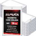 Magnetic Card Holder 20 Pack, 35PT One Touch Card Holder, Trading Card Protectors for Baseball Card Sports Card