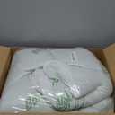 Ultra Soft Twin Size Mattress Topper - Viscose Made from Bamboo Pillow Top Mattress Pad for Back Pain Relief - Naturally Cooling for Hot Sleepers, Green