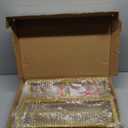 Wokceer Round Backdrop Stand 8FT Gold Wedding Arch Metal Circle Balloon Arch Stand for Birthday Party Wedding Bridal Shower Anniversary Ceremony