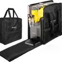 Slushie Machine Storage Bag Frozen Drink Maker, Dust-proof, Easy to Carry, Perfect for Outdoor Gathering, Black