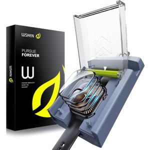 WSKEN 4 Pack for Apple Watch Screen Protector 44mm - for Apple Watch SE 3/2/1 Series 6/5/4 [Auto Align Box] [100 Zero Bubble] [Flexible TPU Film] HD Full Coverage for iWatch Cover Accessories