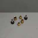 Twinkle Star Pressure Washer Adapter Set, Quick Disconnect Kit, M22 14 mm Quick Connect Swivel to 3/8'' Quick Connect Fittings, 3/4" to Quick Release (Brass)