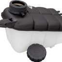 Engine Coolant Overflow Recovery Reservoir Tank Compatible with Mercedes-Benz CL500 2000-2006, CL600 2001-2006, CL55 AMG 2001-2002, G550, S350, S430, S500, S600, S55, Petrol - Front Side