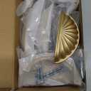 10 Pack Gold Cabinet Pulls 3 Inch Center Cup Handles Bin Drawer Pulls