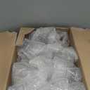 36 Pcs Martini Glasses Bulk 8oz Plastic Stemless Reusable Cocktail Glasses Clear Shot Glass Supplies for Home Bar Restaurant Wedding Birthday Housewarming Espresso Martini Party