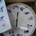 Girls DIY STEM Block Wall Clock Craft Kit Ages 6-12 Educational Toy Gift | Creative Educational DIY Arts Handmade Assembly Building Sets, Birthday & Holiday Gifts for Tween Girls Ages 6 7 8 9 10 11 12, 10 Inches Diameter
