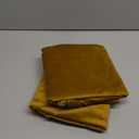 MIULEE Pack of 2 Mustard Yellow Pillow Covers 24x24 Inch Decorative Velvet Throw Pillow Covers Modern Soft Couch Throw Pillows Farmhouse Home Decor for Fall Sofa Bedroom Living Room (24" x 24" (Pack of 2))