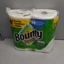 Bounty Paper Towels Quick Size, White, 2 Family Triple Rolls = 6+ Regular Rolls
