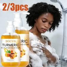 Socus Turmeric Kojic Acid Liquid Soap, 250 g