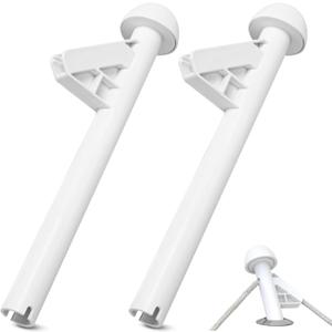 Boat Fender Rod Holder, Boat Bumper Holder, Pole Holder for Boat Fenders, Boats Fender Rope Adjuster, Doubles as Boarding Handle, Hanger and Multi-Function Docking Tool, Diameter of 1.4'' (2 Pack)