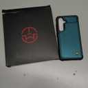 Vinich for Samsung Galaxy S25 Wallet Case with Card Holder, RFID Blocking Credit Slots Kickstand Shockproof Phone Cover Fit for Galaxy S25 6.2" Bluish Green