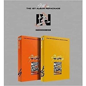 STRAY KIDS IN LIFE Standard Version (B Type) IN the 1st Repackage Album CD+Photobook+Photocards+Postcard+(Extra 4 Photocards + 1 Double-Sided Photocard)