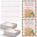 Epakh 100 Set Magic Reindeer Food Christmas Eve Present Reindeer Food Plastic Bag with Tag and Red Ribbon Mas Eve Tradition Gift Christmas Party Favor