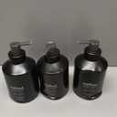 Method Gel Hand Soap, Vetiver + Amber, Reusable Black Aluminum Bottle, 12 oz (Pack of 3)