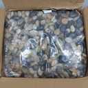GASPRO 30 Pound River Rocks, Decorative Stones for Walkways, Outdoor Landscaping, Garden, Yard, 1-1 3/4 Inch, Polished Pebbles for Planters, Flower Beds, Vase, Mixed Color
