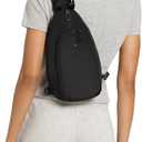 PUMA Myriad Sling, Sporty Hands-free Bag With Reversible Strap & Dual Compartments, Black, OS