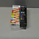 EPSON 812 DURABrite Ultra Ink High Capacity Black & Standard Color Cartridge Combo Pack (T812XL-BCS) Works with WorkForce Pro WF-7310 ,7820, 7840, EC-C7000