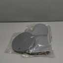 COOK WITH COLOR Silicone Oven Mitts- Heat Resistant Gloves with Soft Quilted Lining Oven Mitt Pot Holders for Cooking and BBQ, Gray, Mitt Set