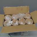 SIUQ 400 Pack 3 oz Kraft Paper Cups, Disposable Bathroom Cups, Mini Mouthwash Cups, Hot/Cold Beverage Drinking Cup for Gargle Espresso Juice Medicine (Brown)