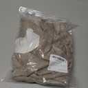 OYOANGLE Women's V Neck Sleeveless Knitted Solid Short Sweater Dress with Pockets (Medium, Khaki)