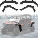 UTV XL Fender Flares for Polaris General 1000/4 1000 16-23, Front & Rear Mud Flaps Guards Kit Compatible for Polaris General 1000/4 1000 2016-2023 Accessories, Replace #2884220