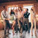 Beaded Necklace, 100PCS White Mardi Gras Beads Stuff Party Favors, 33" Holiday Toy Costume Bulk, Festival Parade Throw Accessories for Wedding Birthday Celebrations Decoration