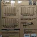 Baby Gate No Drilling, 29"-40" Auto Close Dog Gate Indoor for Doorways & Stairs, Pressure Mounted Adjustable Pet Gate, Easy Walk Through Child Gate for Children & Pets Stroller Friendly, White