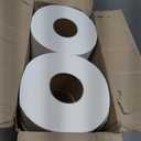 Genuine Joe - GJO2506008 Jumbo Dispenser Roll Bath Tissue (Pack of 8), 3.5" X 1000'
