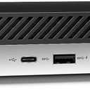 HP EliteDesk 800 G4 Mini Tiny Business PC, Intel Hexa-Core i5-8500T up to 3.5GHz, 16GB DDR4 RAM, 256GB NVMe SSD, Dual Monitor Support, WiFi, Bluetooth, HDMI, DisplayPort, Windows 11 64-bit