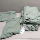 Bedsure Sage Green Duvet Cover King Size - 3 Pieces Prewashed Cotton-Like Extra Soft Bedding Set, Includes 1 Duvet Cover 104x90 Inches with Zipper Closure & 2 Pillow Shams, Comforter Not Included