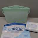 Dr. Brown's Microwave Steam Sterilizer Bag for Baby Bottles, Breast Pump Parts & Other Toddler Accessories, 100% Silicone, Reusable Sterilizing Bag