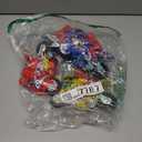 Civaner 4 Pieces Motorcycle Toys Set Miniature Motorbike Toys Plastic Friction Motorcycles Push Go Friction Powered Motorbikes for Birthday Party Favors Supplies Cake Toppers, Random Colors