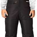 Arctix Kids Insulated Snow Bib Overalls, Black, Medium