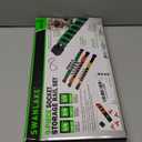 SWANLAKE Organizer Socket Holder, 9PCS 1/4-Inch x 48 Clips, 3/8-Inch x 45 Clips, 1/2-Inch x 36 Clips, Premium Quality Socket Clip Rail Holder