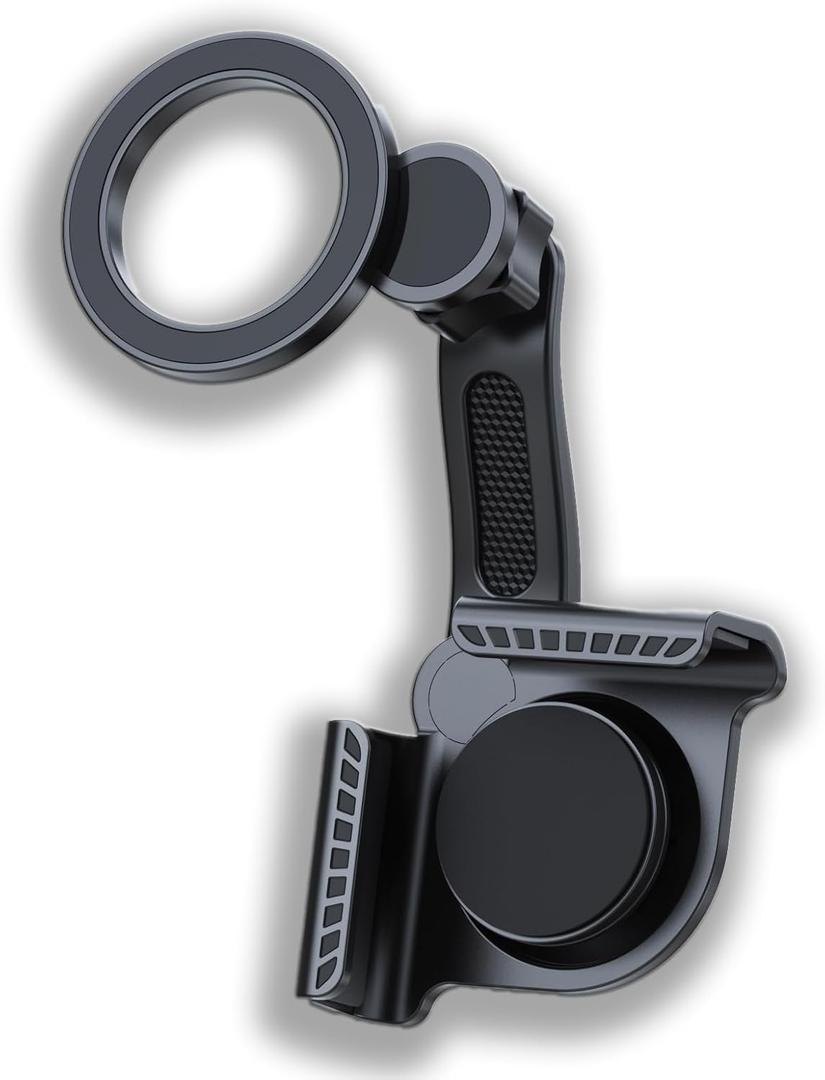 Universal Magnetic Phone Holder for Tesla & Car Display Screen Side 360 Rotation Magnetic Car Mount for Tesla Model Y/3/X/S Accessories Car Mount, Compatible with iPhone 16 15 14 13 12 Pro Max
