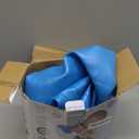 Meex Sensory Peanut Ball for Kids Therapy and Exercise - Enhance Balance, Motor Skills and Physical Therapy Calming Development with Our Yoga Ball - Flexible Seating for Autistic Children (Blue)