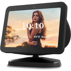 All-New Stand for Show 8 (3rd Gen), Adjustable Stand Mount Compatible with Show 8 (3rd Gen, 2023 Release) & Phone Models, 360 Degree Rotation Tilt and Anti-Slip Base (Black)
