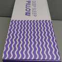 C CUSHION LAB Deep Sleep Pillow, Patented Ergonomic Contour Design for Side & Back Sleepers, Orthopedic Cervical Shape Gently Cradles Head & Provides Neck Support & Shoulder Pain Relief - Calm Grey