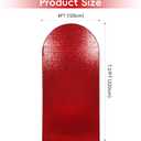 Eternal Beauty 7.2 FT Arch Backdrop Covers Sequin Backdrop Red Arch Cover for Wedding Party Birthday Flower Balloon Stand