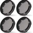 Benlari 2inch Smoke Bullet Turn Signal Light Lens Cover Anti-scratch Lenses Fit for Harley Touring Street Glide Road Glide Road King Electra Glide Softail Dyna Sportster Iron883 1200, 4PCS