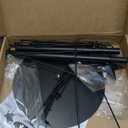 Wire Tree Christmas Metal Ornament Tree Black Wrought Iron Ornaments Display Stand Features Hooks Easy Assembly for Xmas Small Craft Items Hanging Decor