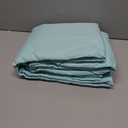 King Size 4 Piece Bed Sheet Set - Ultra Imitation Cotton-Hotel Luxury Bed Sheets Deep Pocket up to 15" - Premium Breathable & Cooling Sheets - Wrinkle, Fade, Stain Resistant (Light Blue, King)