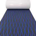 Boat Flooring Eva Foam Decking Marine Non-Slip Self-Adhesive Flooring for Motorboat Fishing Boat RV Yacht Kayak Swimming Pool 110.2''/102.3''/94.5''/86.6''/59''/X37.4''