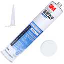 3M Marine Adhesive Sealant 5200 (06500) Permanent Bonding and Sealing for Boats and RVs Above and Below the Waterline Waterproof Repair, White, 10 fl oz Cartridge, 2 Pieces