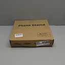 Furshus Plant Stand,5 Pack Heavy Duty Flower Pot Stands, Metal Decoration Racks, Round Plant Shelf for Planter Outdoor and indoor (Black)